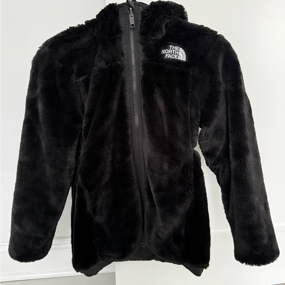 The North Face Kids Plush Black Puffer Coat